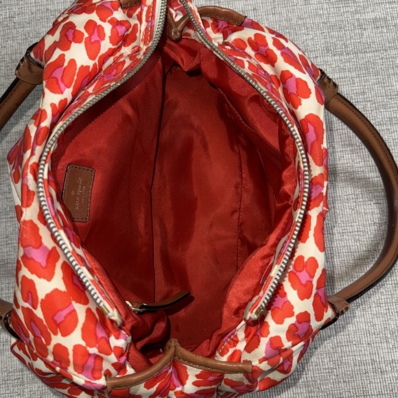 Kate Spade Into the Wild Satchel Purse - Cheetah Print - Picture 5 of 15